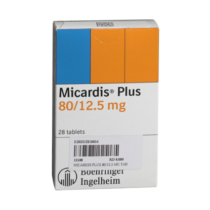 MICARDIS PLUS 80/12.5 MG TAB