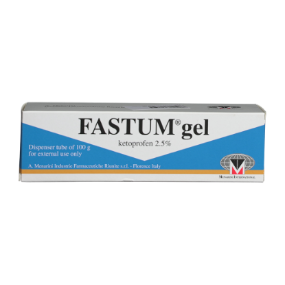 FASTUM GEL 2.5% WITH DISPENSER 100GM