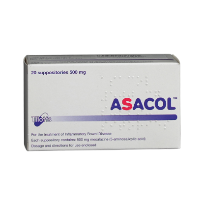 ASACOL SUPPO.500 MG(20S)