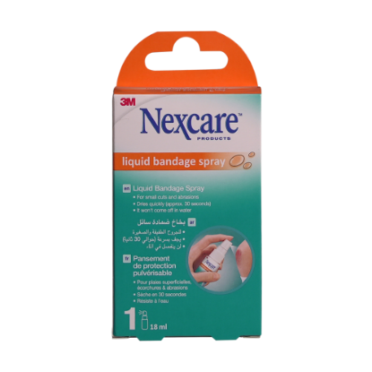 NEXCARE LIQUID BANDAGE SPRAY 18 ML