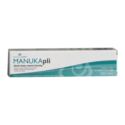 MANUKA PLI STERILE HONEY WOUND DRESSING TUBE