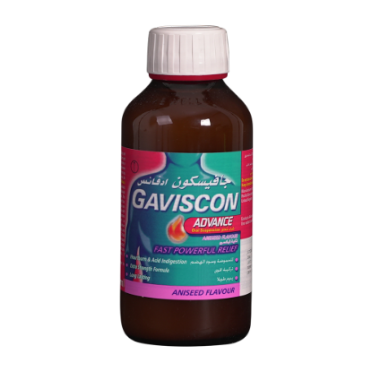 GAVISCON ADVANCE ORAL SUSPENSION(FENNEL) 300 ML