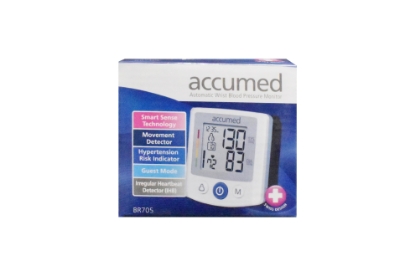 ACCUMED BR705 WRIST BLOOD PRESSURE MONITOR