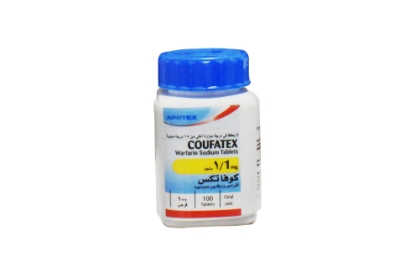 COUFATEX 1 MG TABLETS 100`S