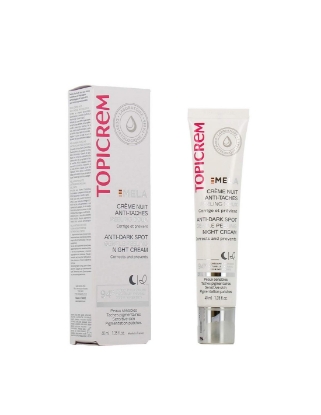 TOPICREM MELA ANTI-DARK SPOT GENTLE PEELING NIGHT CREAM 40ML