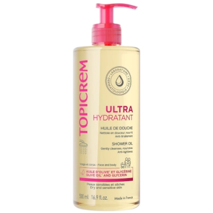 TOPICREM ULTRA MOISTURIZING SHOWER OIL 500ML