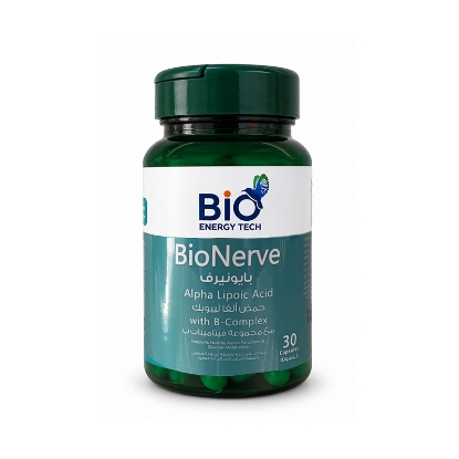 BIONERVE ALPHA LIPOIC WITH B-COMPLEX -30 Capsules
